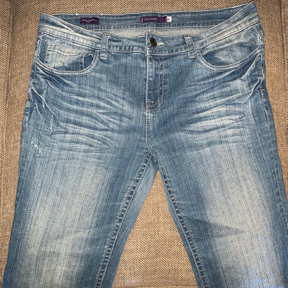 EUC Vigoss New York Boot Jeans Size 15.